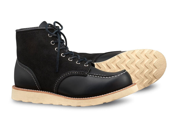 8818 - 6 Inch Moc Toe - Black - Limited Edition – Skomaker Dagestad
