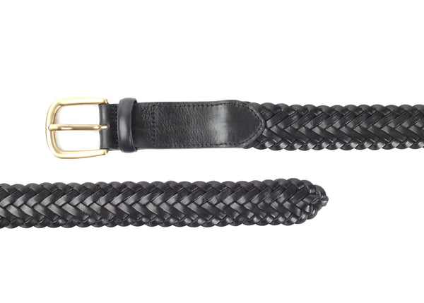 9009.2 Braided belt 106/30 - Black