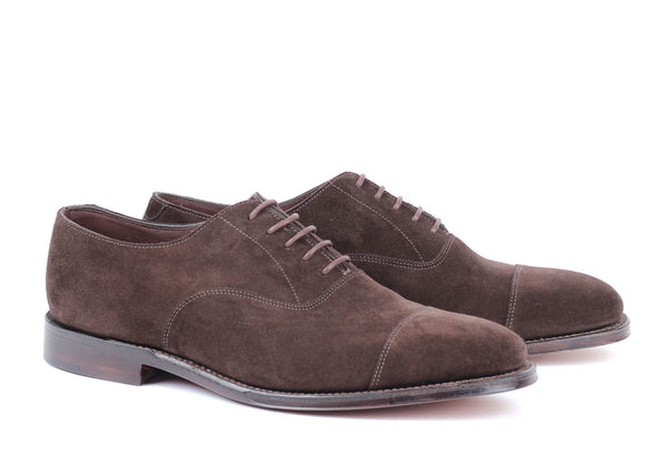 Aldwych - Chocolate Brown Suede