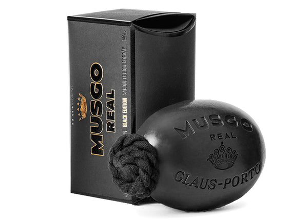 Soap on a rope Black Edition 190g