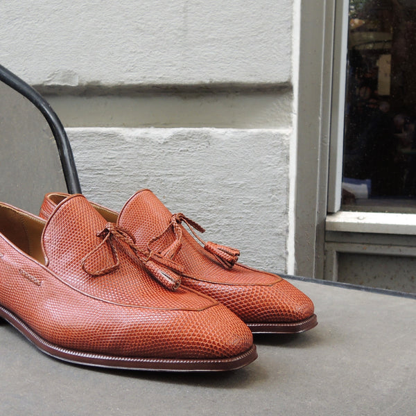 靴 ENZO BONAFE Peccary Bit Loafer D.BROWN 7 ENZO BONAFE Peccary Bit Loafer D.BROWN 7（Enzo Bonafè