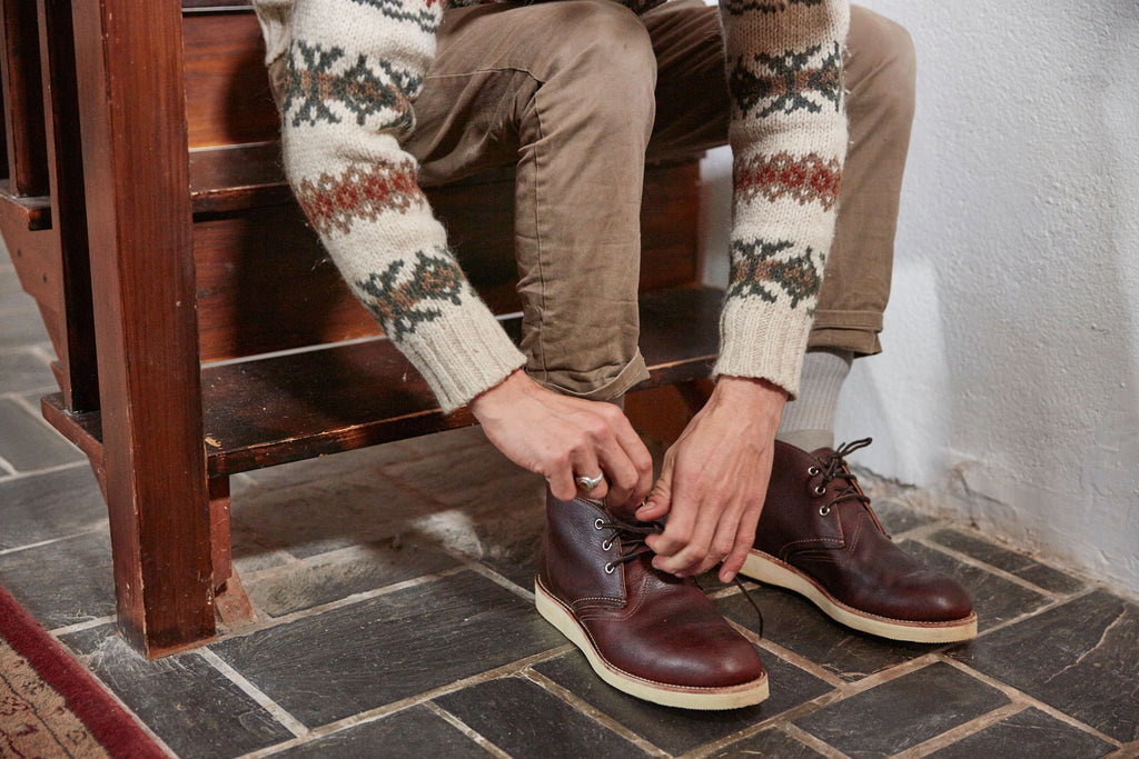 Red wing top chukka 3141