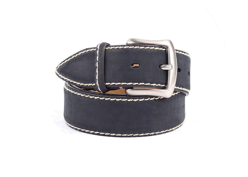 Kudu Leather Belt - Black