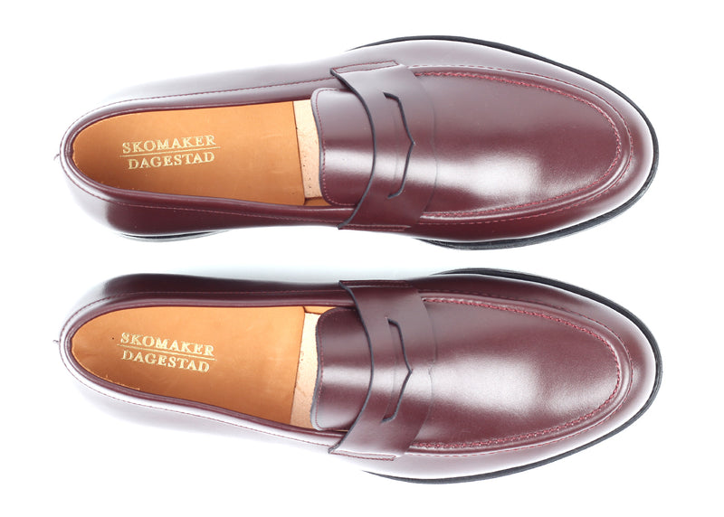 Vika - Burgundy - Loafer