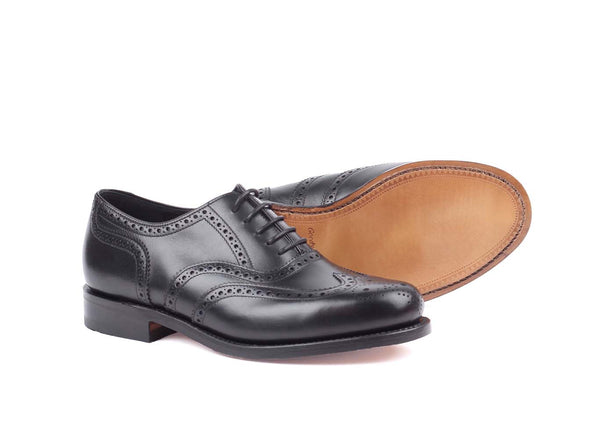 VIV Black - Calf Brogue - Derby