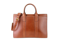 ZipTop Briefcase - Chestnut