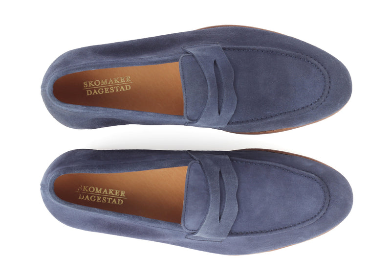 Sky - Blue Suede - Loafer