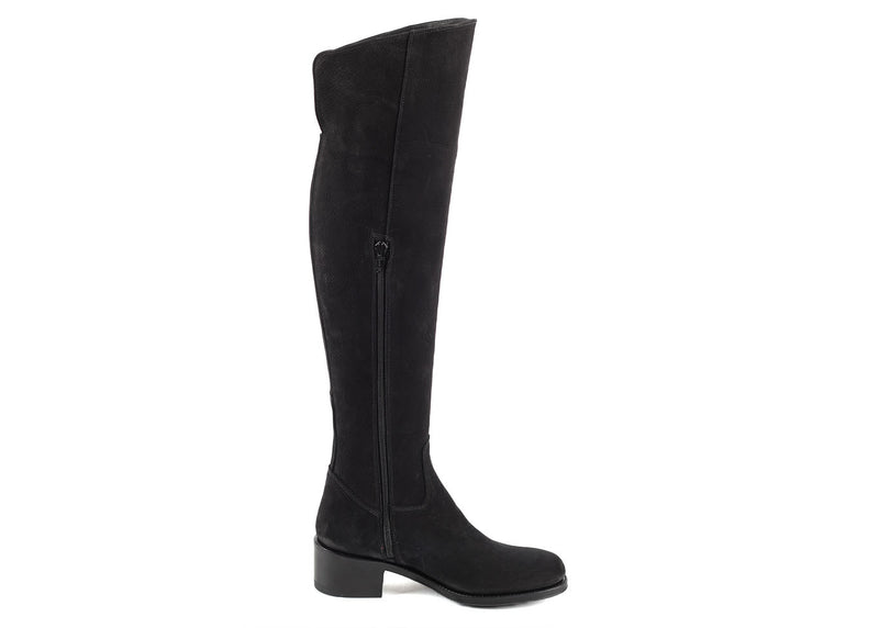 Kadett Lady - High Boots - Black Suede
