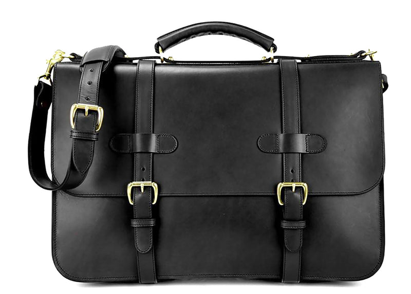 ENGLISH BRIEFCASE - Black