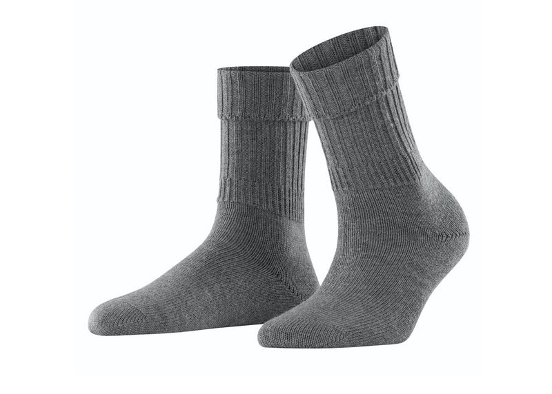 Striggings Rib Women Socks - Dark Grey