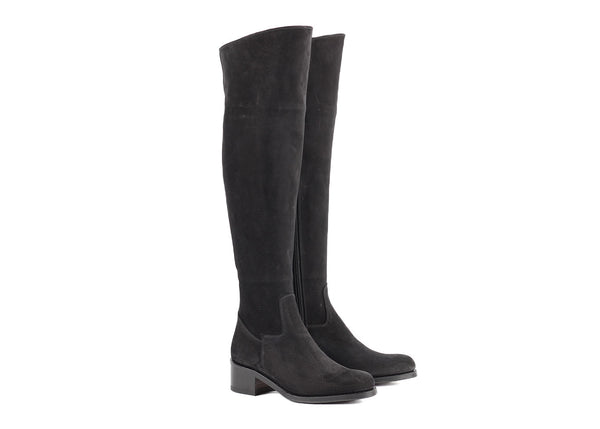 Kadett Lady - High Boots - Black Suede