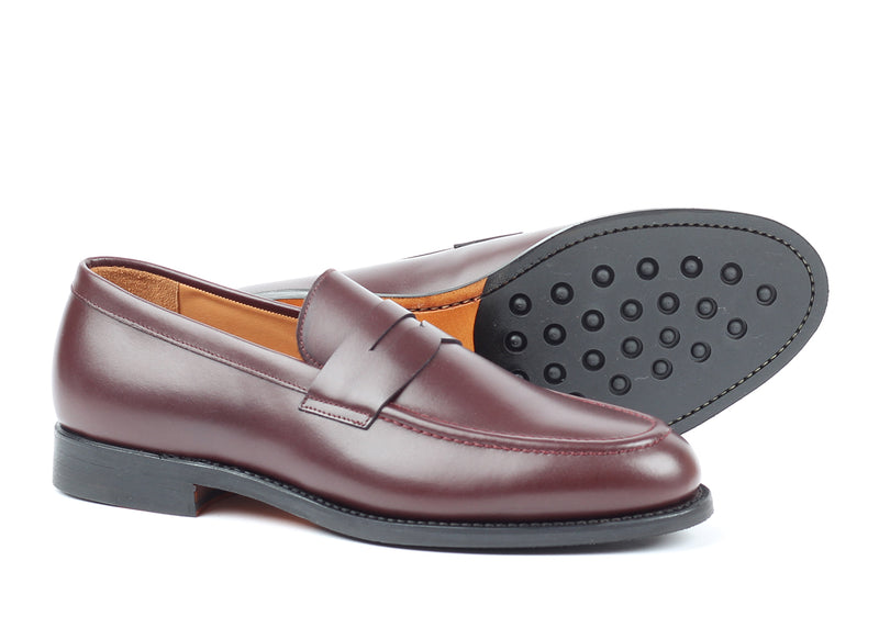 Vika - Burgundy - Loafer