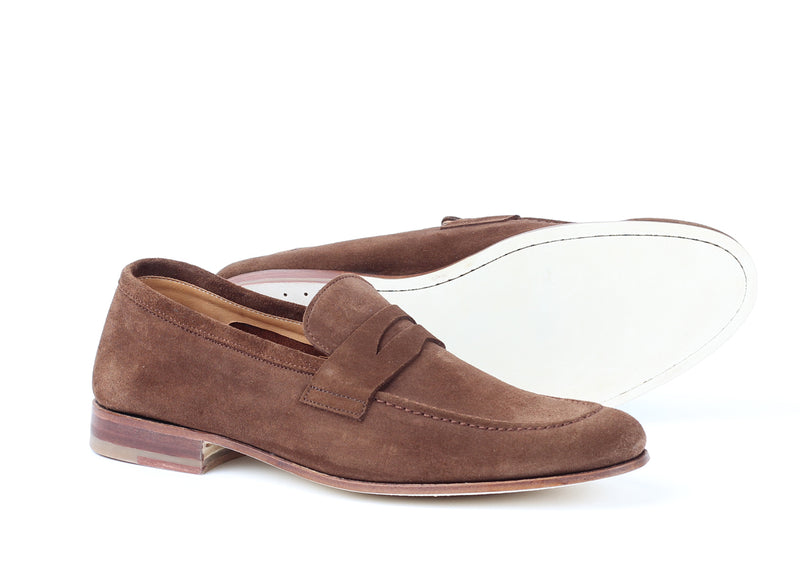 Sky - Dark Snuff Suede - Loafer