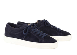 Ila - Navy Blue Suede - Sneaker