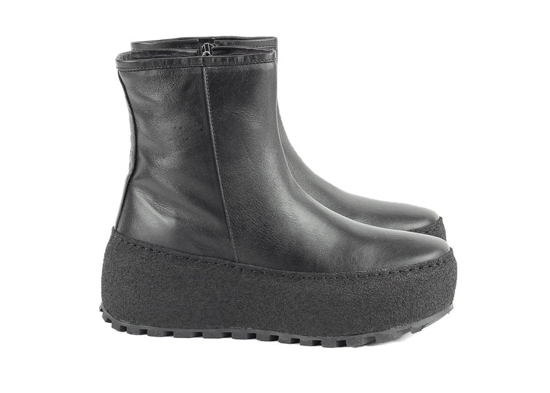 Winter Nero Boots - Kips Leather