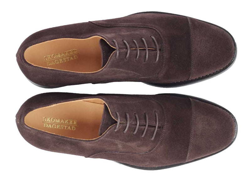 Oxford - Suede Repello Brown