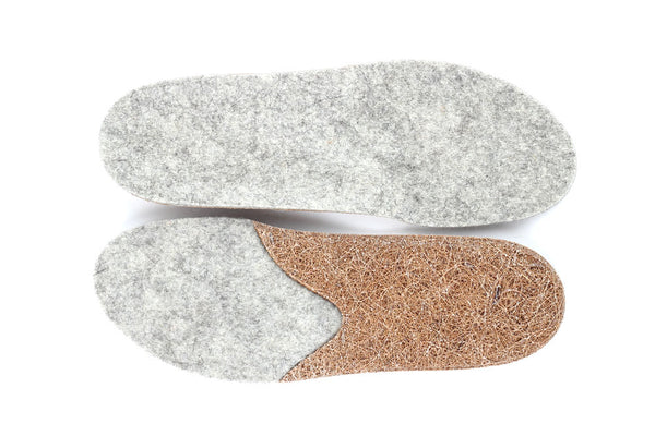 Wool/cocos insoles