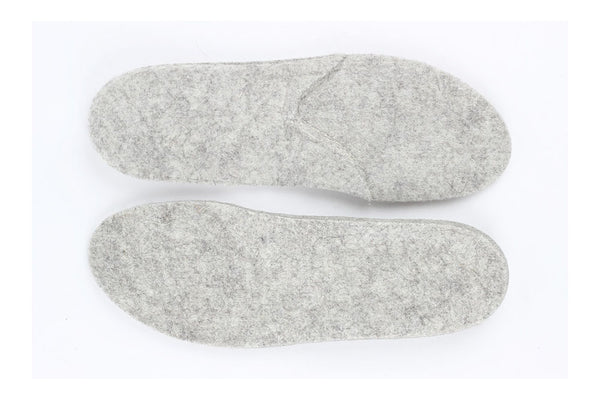 Wool/wool insoles