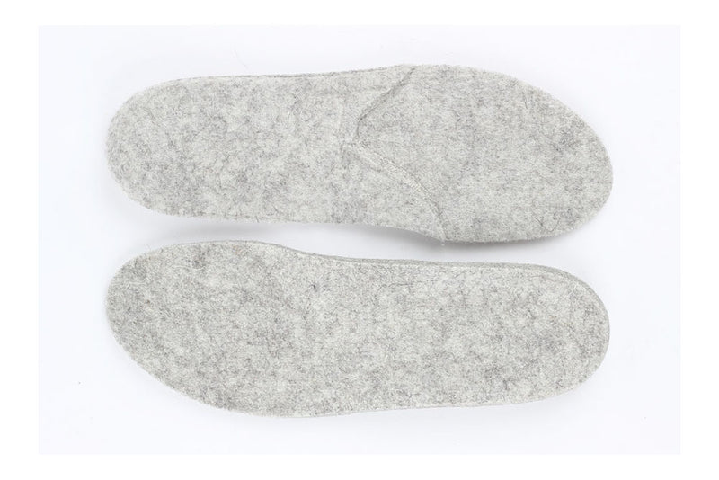 Wool/wool insoles
