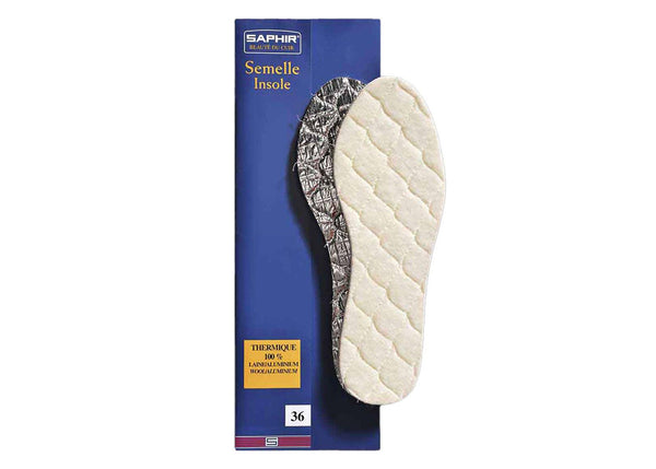 Saphir Insoles - Wool / Aluminium