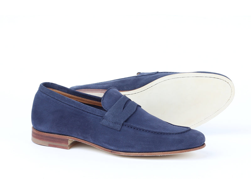 Sky - Blue Suede - Loafer