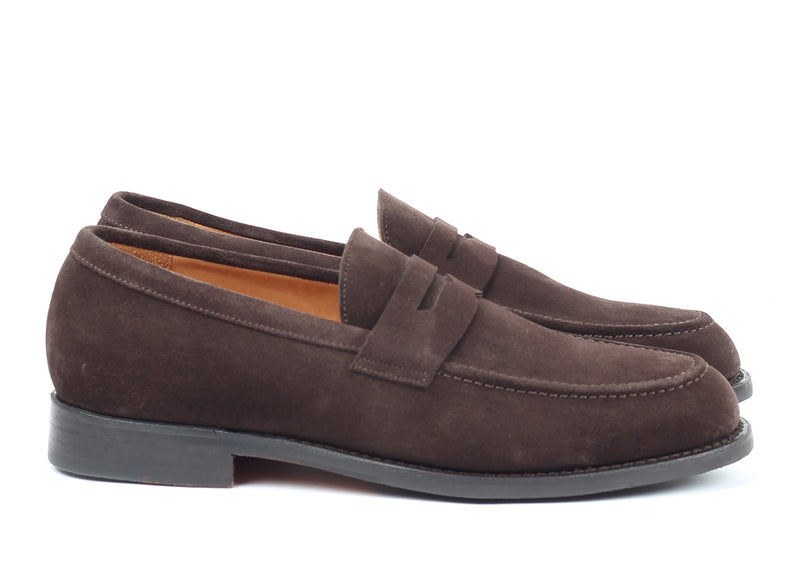 Vika - Suede Brown Oak - Loafer