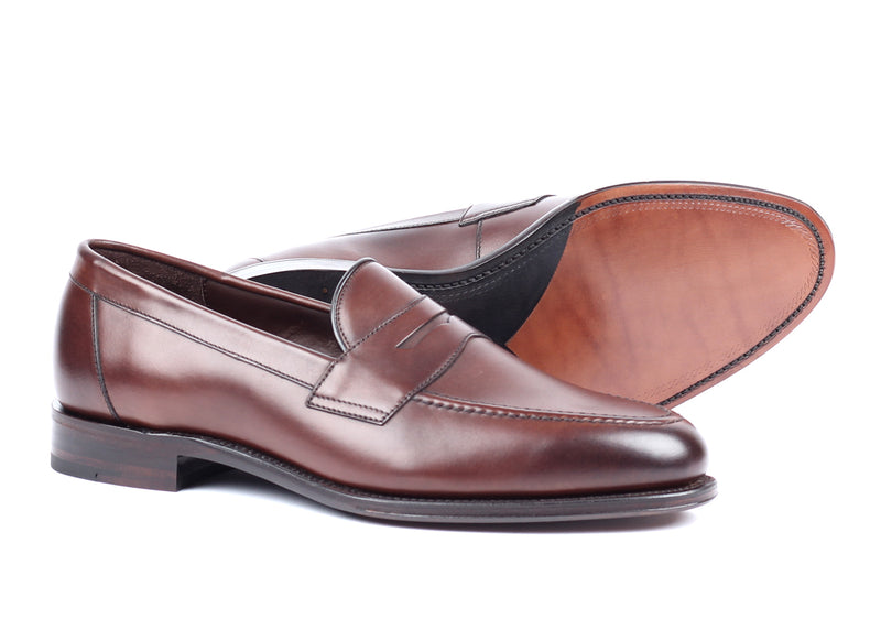 Hornbeam Walnut - Calf Saddle Loafer