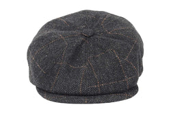 Wool Cap - Windowpane Check