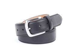12. Belt - Black Grain - 35mm - Calf Leather Belt