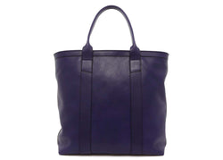 Tall Tote_Tumbled_Unlined_Navy