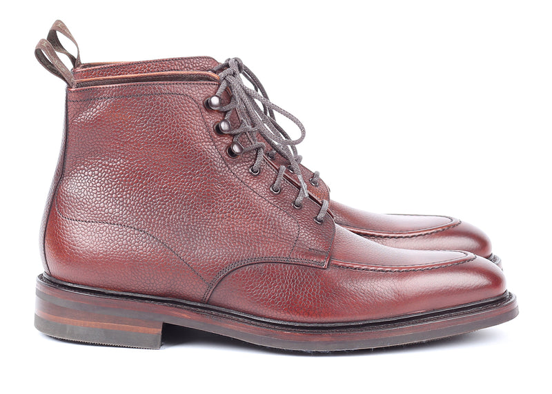 Anglesey Oxblood Grain - Apron Derby  Boot