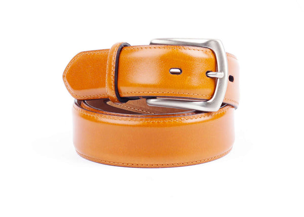 French Calf Leather Belt - Honey