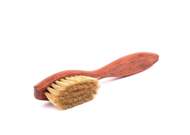 Spatula brush large white bristles