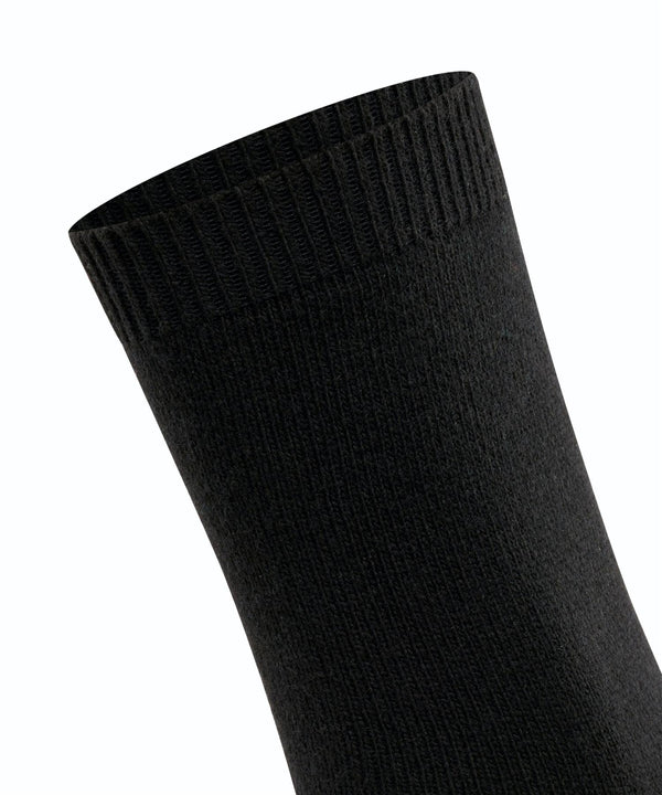 Cosy Wool Women Socks - Black